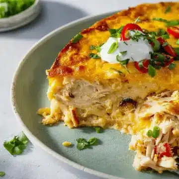White Chicken Chili Casserole