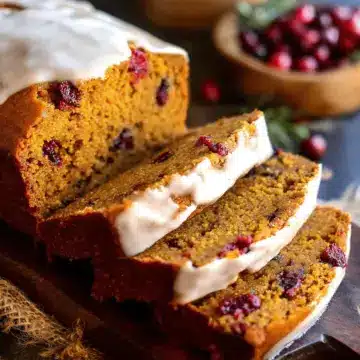 Cranberry Pumpkin Bread