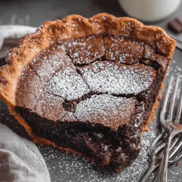 Chocolate Brownie Pie