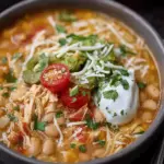 White Chicken Taco Chili Recipe
