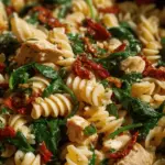 Spinach and Sun-Dried Tomato Pasta