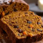Pumpkin Carrot Raisin Bread