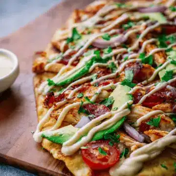 Chipotle Chicken Flatbread