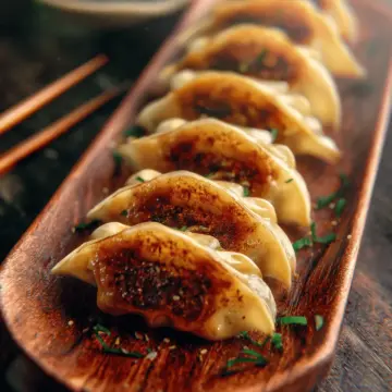 Japanese Gyoza Dumplings