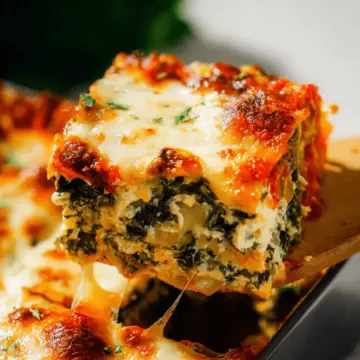 Spinach Artichoke Lasagna