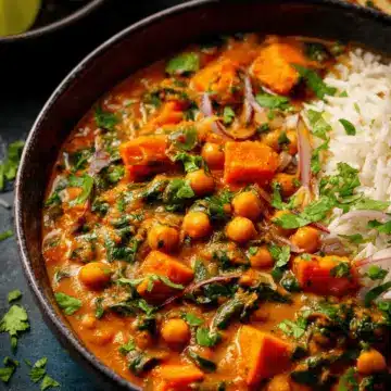 Chickpea and Sweet Potato Curry