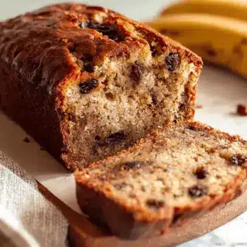 Rum Raisin Banana Bread