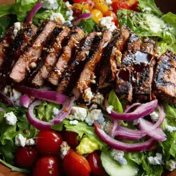 Grilled Steak Salad With Balsamic Dressing