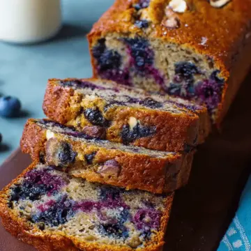 Blueberry Banana Bread