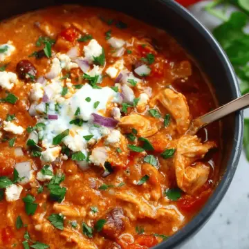 Buffalo Chicken Chili