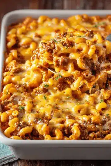 Beef and Macaroni Casserole