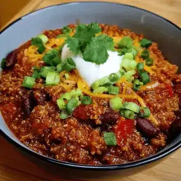 Chili au quinoa