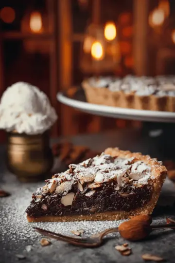 Chocolate Almond Pie