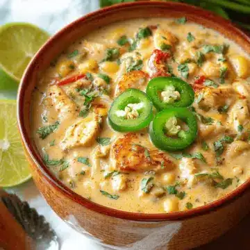 Vegan White “Chicken” Chili Soup