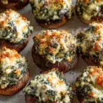 Spinach Stuffed Mushrooms