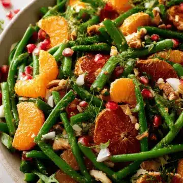 Christmas Citrus Green Bean Salad.