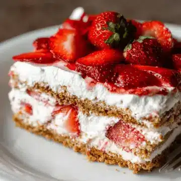 Strawberry Icebox Cake