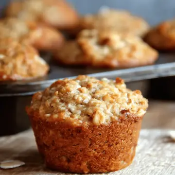 apple oat greek yogurt muffins