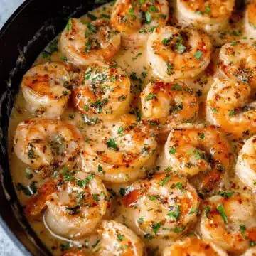 Creamy Garlic Shrimp