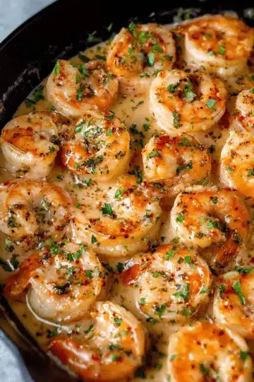 Creamy Garlic Shrimp