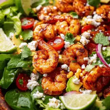 Honey Lime Shrimp Salad