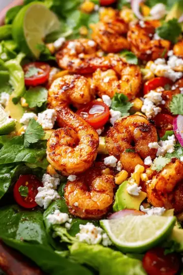 Honey Lime Shrimp Salad