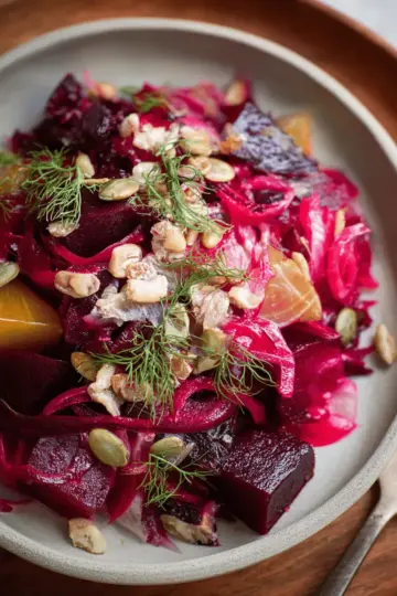 Beet Fennel Salad