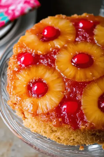 Pineapple Upside Down Cake