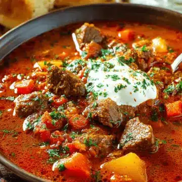 Authentic Hungarian Goulash (Gulyás)