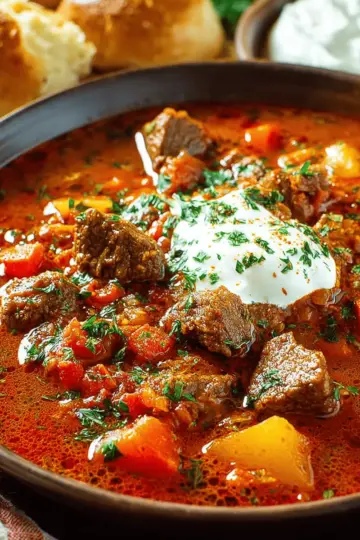 Authentic Hungarian Goulash (Gulyás)