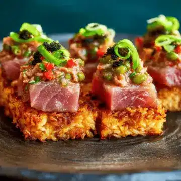 Spicy Tuna Crispy Rice (Nobu)