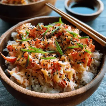 Spicy Crab Sushi Bowls