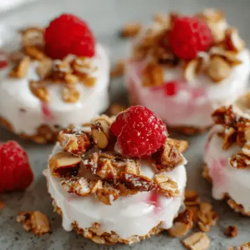 Frozen Yogurt Granola Bites