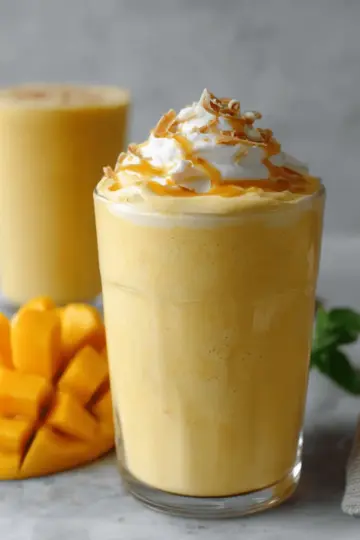 Mango Coconut Milk Smoothie