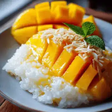 Mango sticky rice