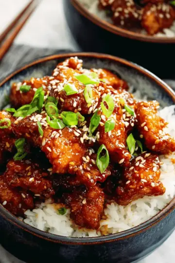 Baked Honey Sesame Chicken