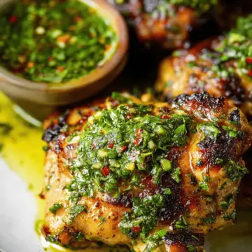 Chimichurri Chicken Thighs