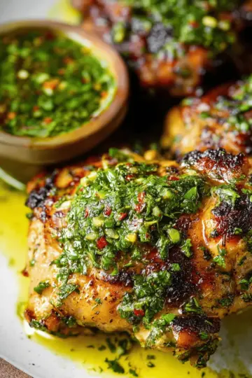 Chimichurri Chicken Thighs