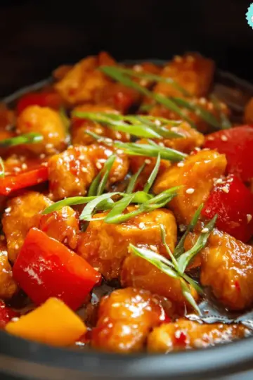 Crock Pot Sweet and Sour Chicken