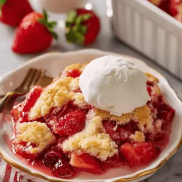 Strawberry Cobbler