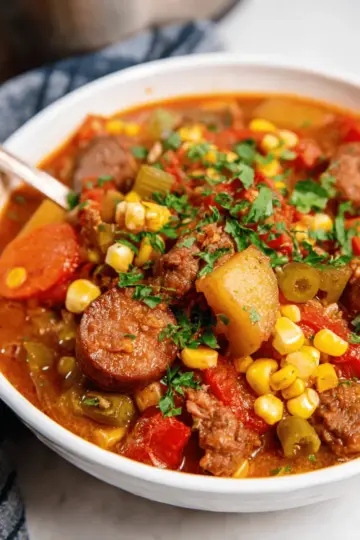 Crockpot Texas Cowboy Stew