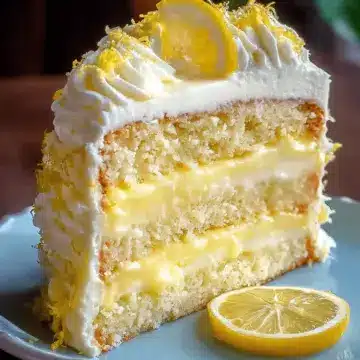 Zesty Lemon Layer Cake