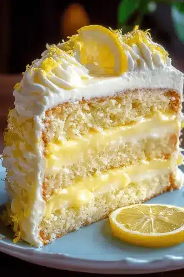 Zesty Lemon Layer Cake