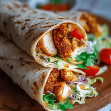 Crispy Chicken Wrap