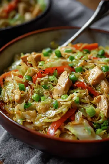 Chicken Cabbage Stir Fry