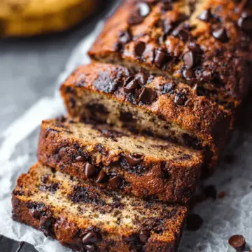 Super Moist Chocolate Chip Banana Bread