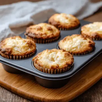 Banana Cream Cheese Muffins