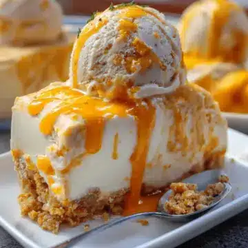 Mango Cheesecake Ice Cream