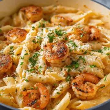 Creamy Cajun Shrimp Pasta