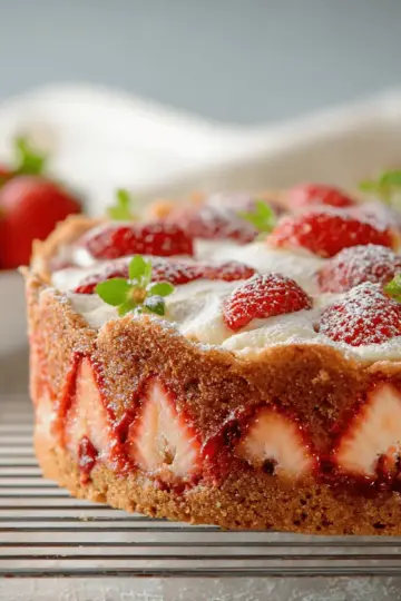 Fresh Strawberry Cake